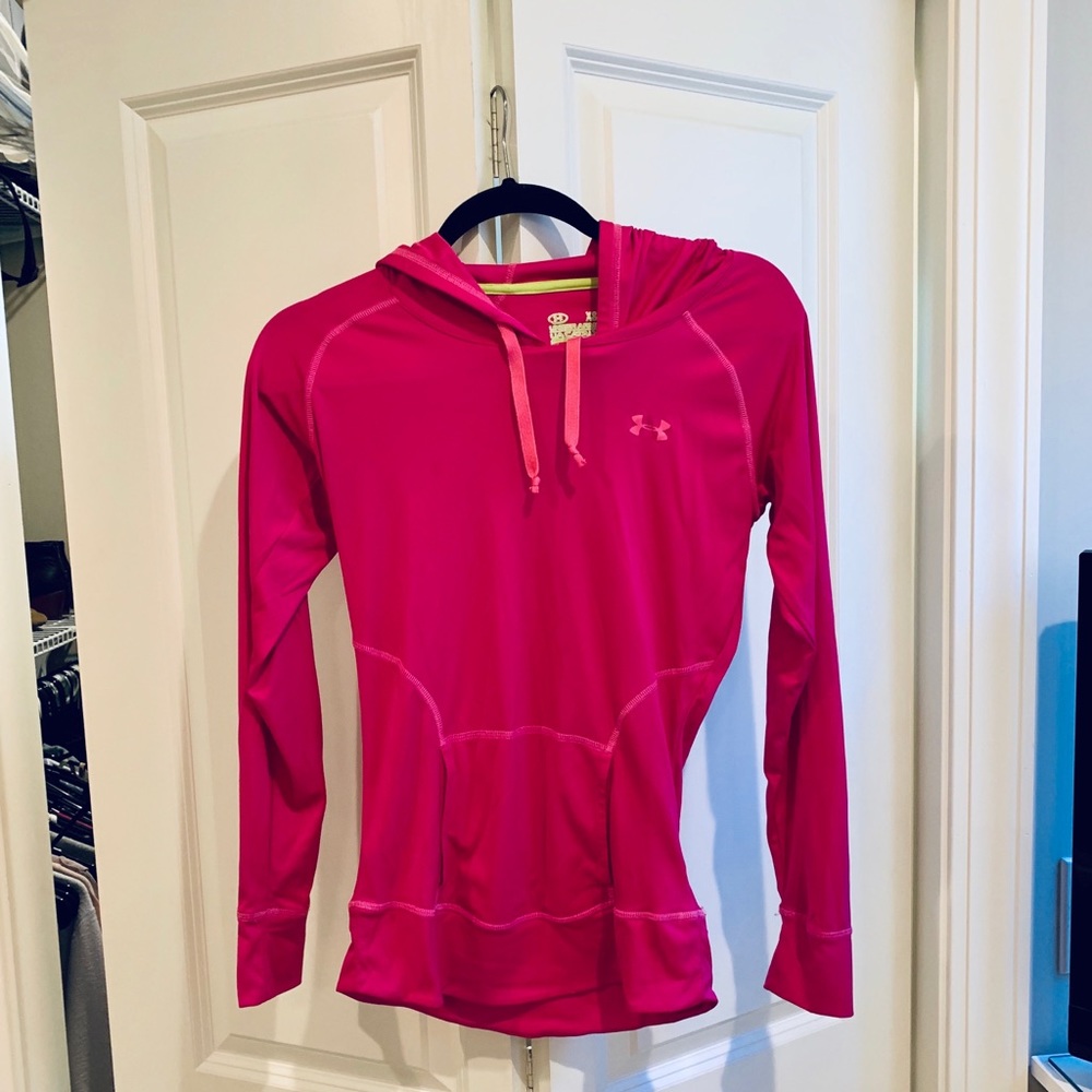 Under Armour pink hoodie